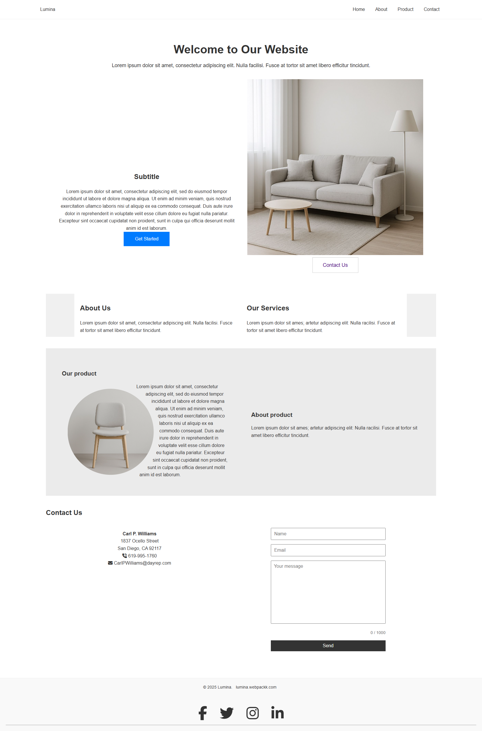 Default design